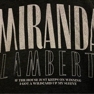 Miranda Lambert- Wild Card Tour \\ Hoodie Sweatshirt.